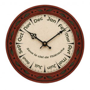 Sous le ciel de Thiérache - L'horloge des mois