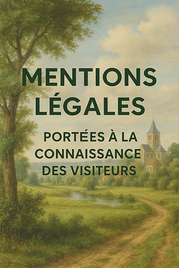 Sous le ciel de Thiérache - L'affiche "Mentions légales"