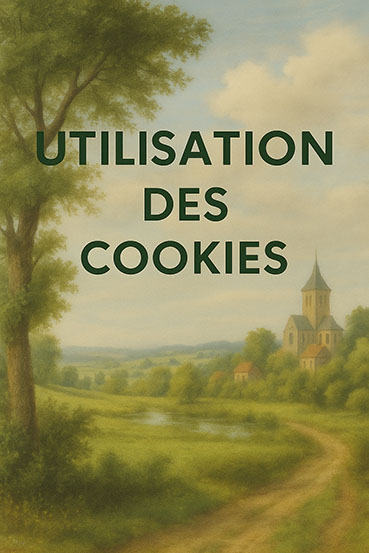 Sous le ciel de Thiérache - L'affiche "Utilisation des cookies"