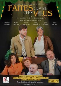 Affiche pièce de Théâtre - Le Nouvion-en-Thiérache Nouvion le 7 février 2026